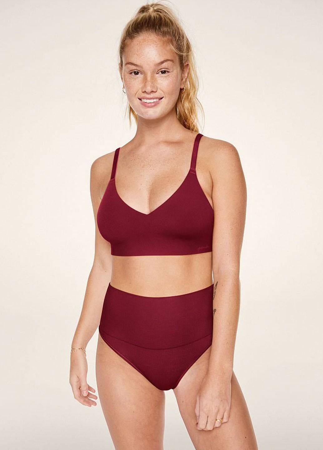 Трусики Victoria's Secret M Бордовый (1560000411993DGAM)