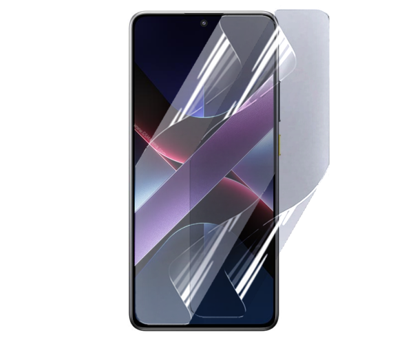 Противоударная гидрогелевая пленка Hydrogel Film для Xiaomi Poco X7 Pro Transparent (PL-3897)