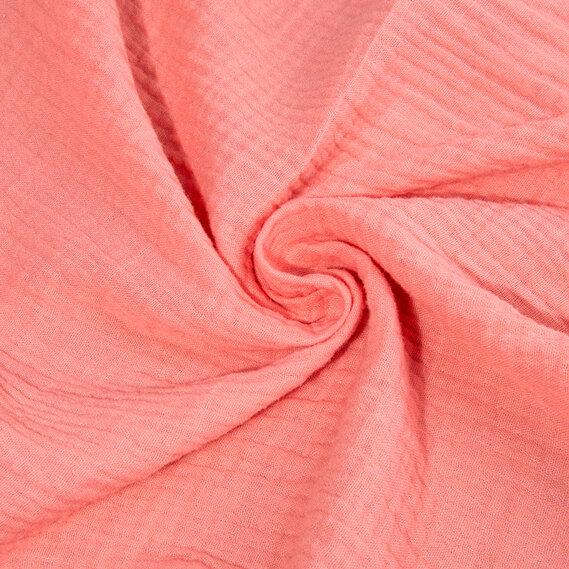 Тканина плательна IDEIA Муслін креш 1,35 м Персиковий (2200004224008)