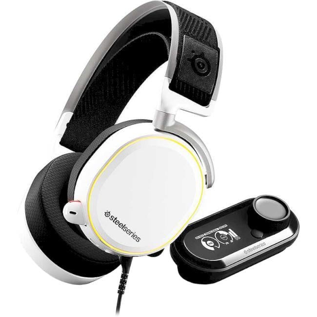 Наушники геймерские SteelSeries Arctis Pro+ GameDAC проводные USB-A Черный/Белый (607392) Наушники геймерские SteelSeries Arctis Pro+ GameDAC проводные USB-A Черный/Белый (607392)