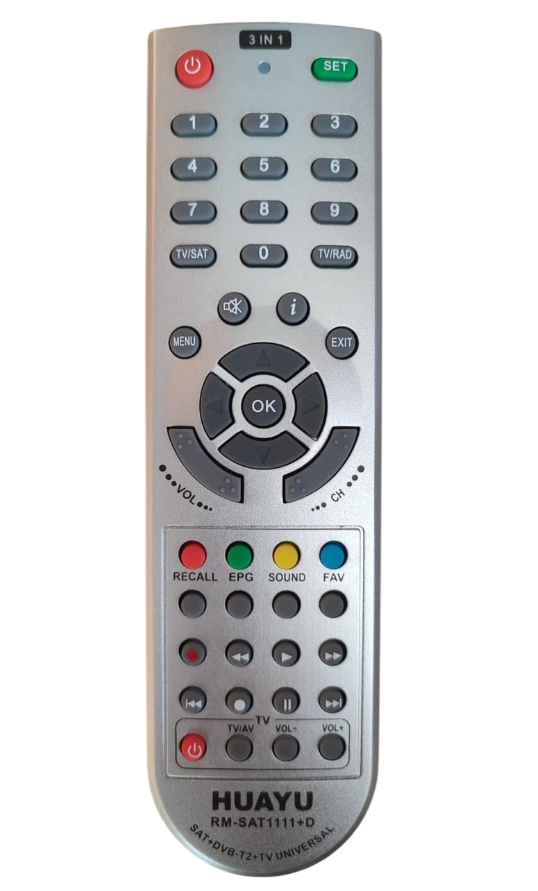 Универсальный пульт Huayu SAT1111+B SAT (1475625851)