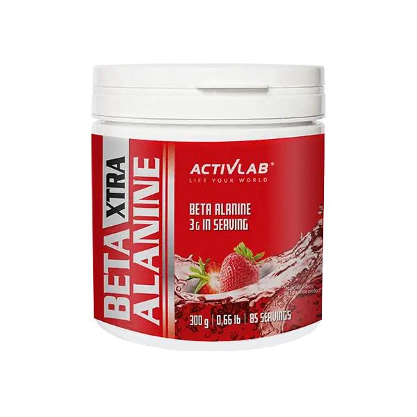 Бета-аланін для спорту Activlab Beta Alanine 300 г 85 порцій Strawberry - фото 1