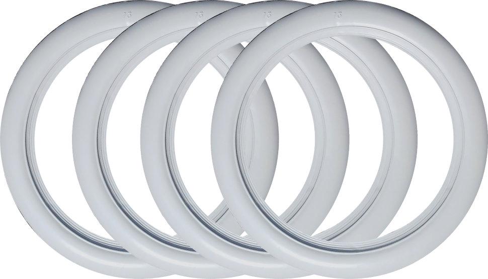 Автомобільні фліппера-вайтволи Atlas R 13 Білий Автомобільні фліппера-вайтволи Atlas R 13 Білий