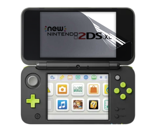 Пленка противоударная гидрогелевая Hydrogel Film для игровой приставки Nintendo New 2Ds XL Small Transparent
