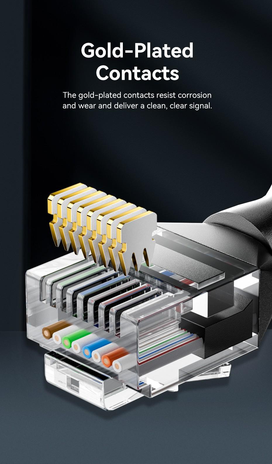 Патч-корд Vention Cat6A UTP 10 Гбит/с поворотный 90° 3.8 мм 0.2 м Черный (IBSBAH) - фото 11 Патч-корд Vention Cat6A UTP 10 Гбит/с поворотный 90° 3.8 мм 0.2 м Черный (IBSBAH) - фото 11