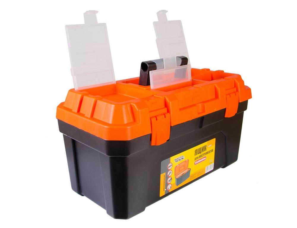 Скриня для інструментів з пластиковими замками 22.5" 572х300х295 мм - фото 2