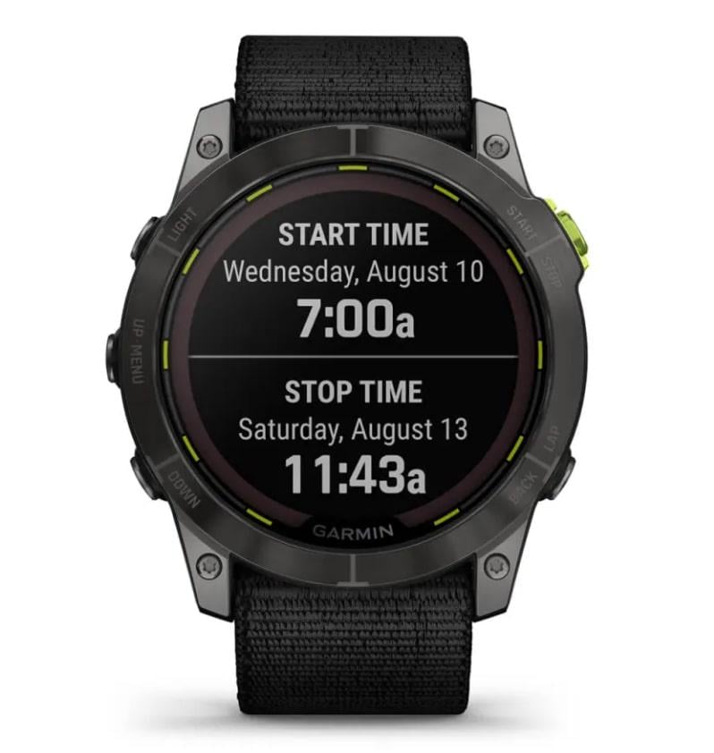 Смарт-часы Garmin Enduro 2 Sapphire Carbon Gray DLC Titanium (010-02754-13) - фото 11