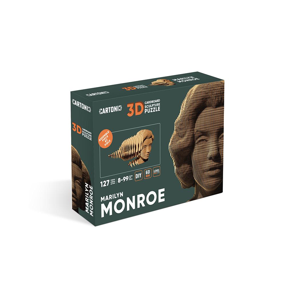 Картонний конструктор Cartonic 3D Puzzle MARILYN (8987154) - фото 3