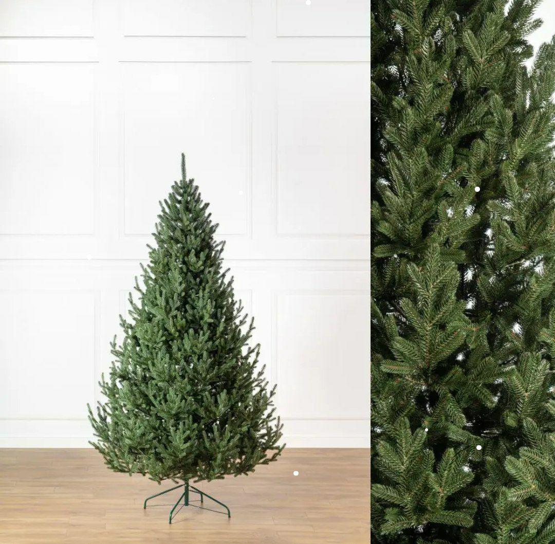 Штучна ялинка новорічна Віденська лита 2,30 м з металевою підставкою Зелений (21626487) - фото 5