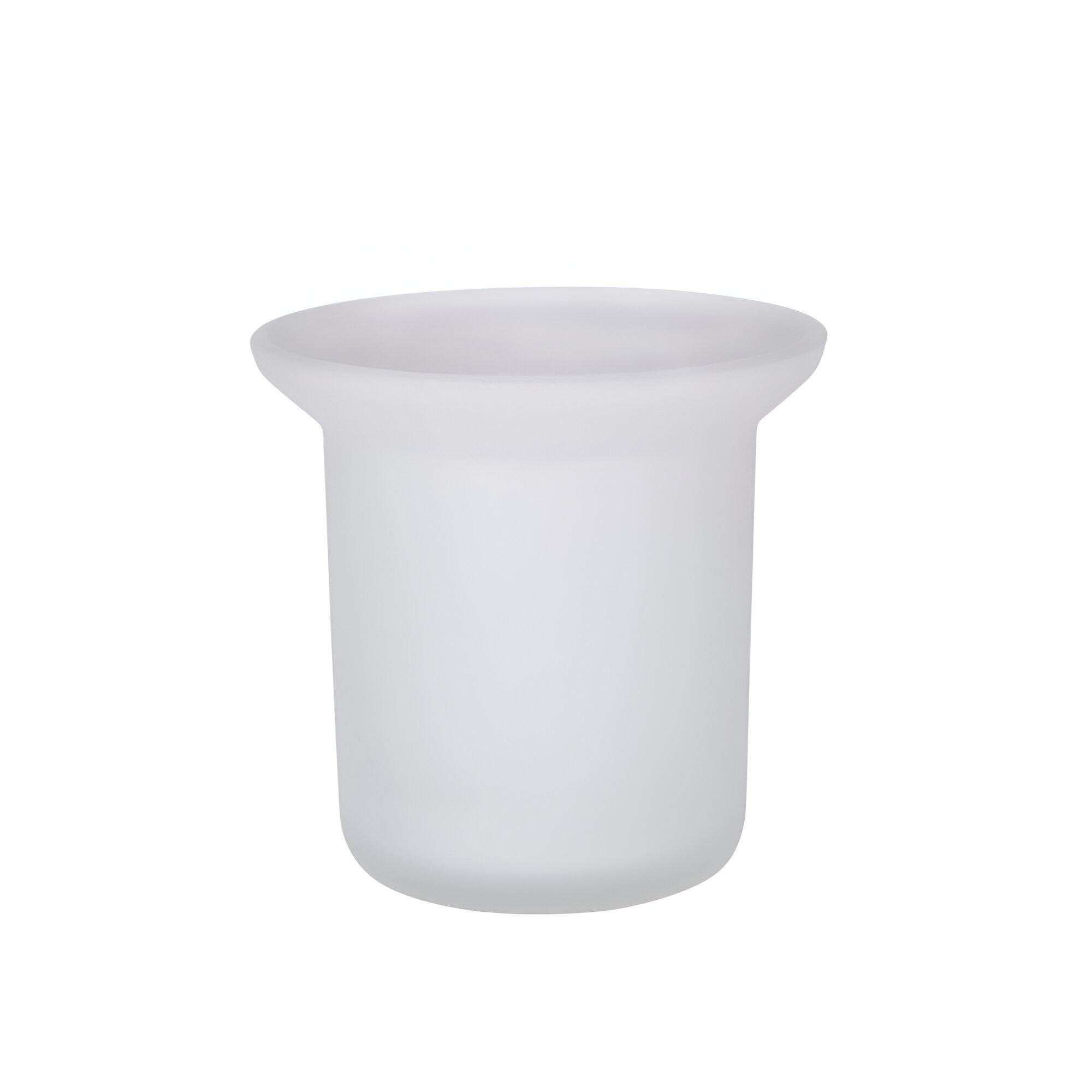 Колба для туалетного ершика Lidz Oreo 0520 подвесной матовое стекло 121.05.20 Chrome (FRRS00043558)