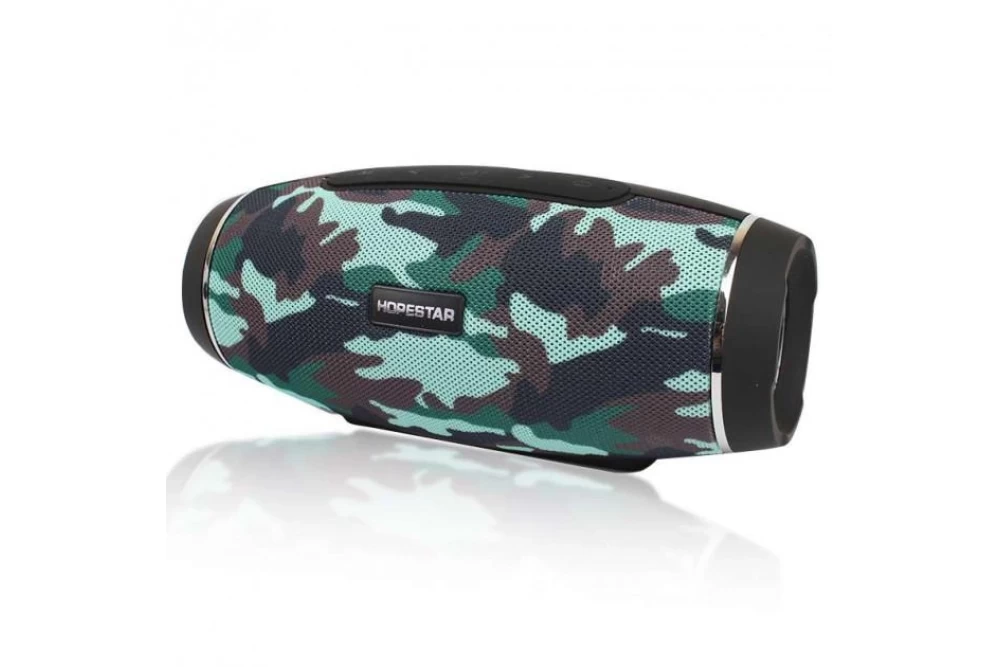 Колонка бездротова портативна HOPESTAR H27 Bluetooth Camouflage (373761) - фото 1