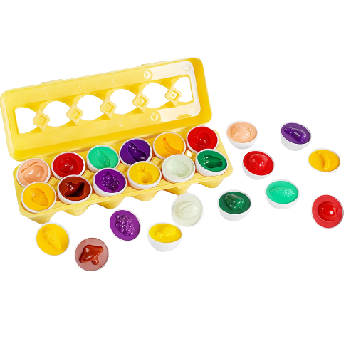 Сортер яичный лоток 4FUN Game Club 48666 Овощи и фрукты (119333)