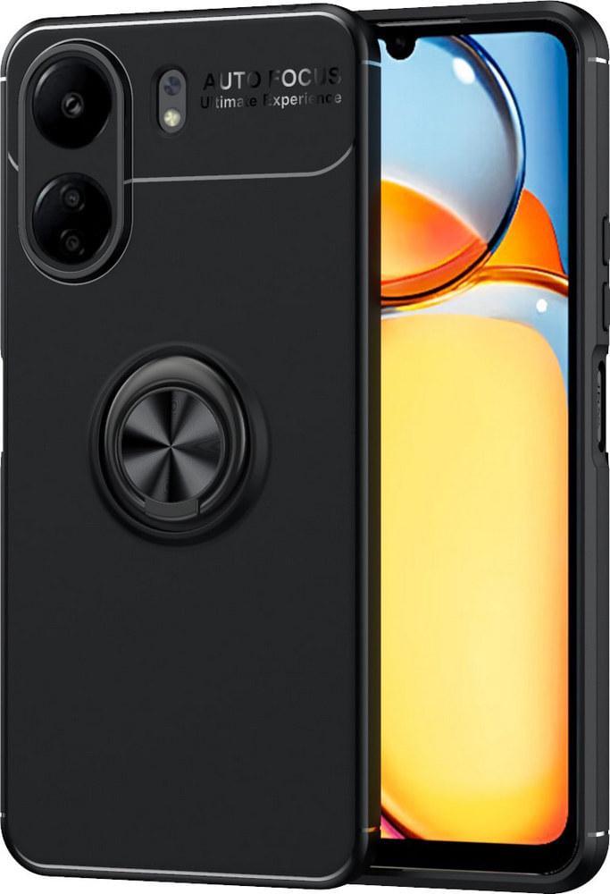 Чехол с кольцом Xiaomi Redmi 13C Autofocus Black (35041-2B) Чехол с кольцом Xiaomi Redmi 13C Autofocus Black (35041-2B)