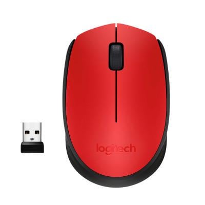Компьютерная мышка Logitech M171 Red (910-004641)