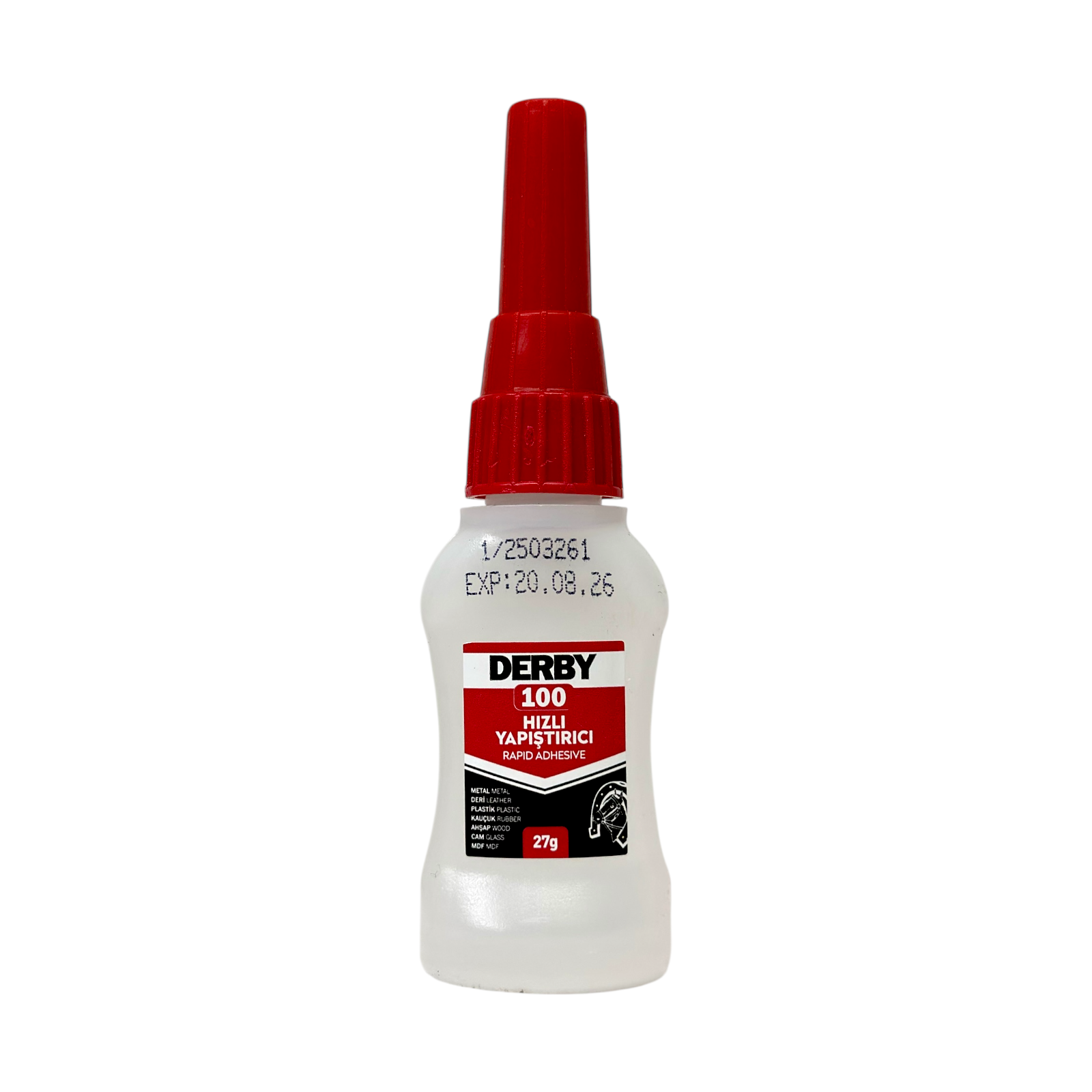 Клей гелевый Derby моментальний контактний 27 г (28151322)