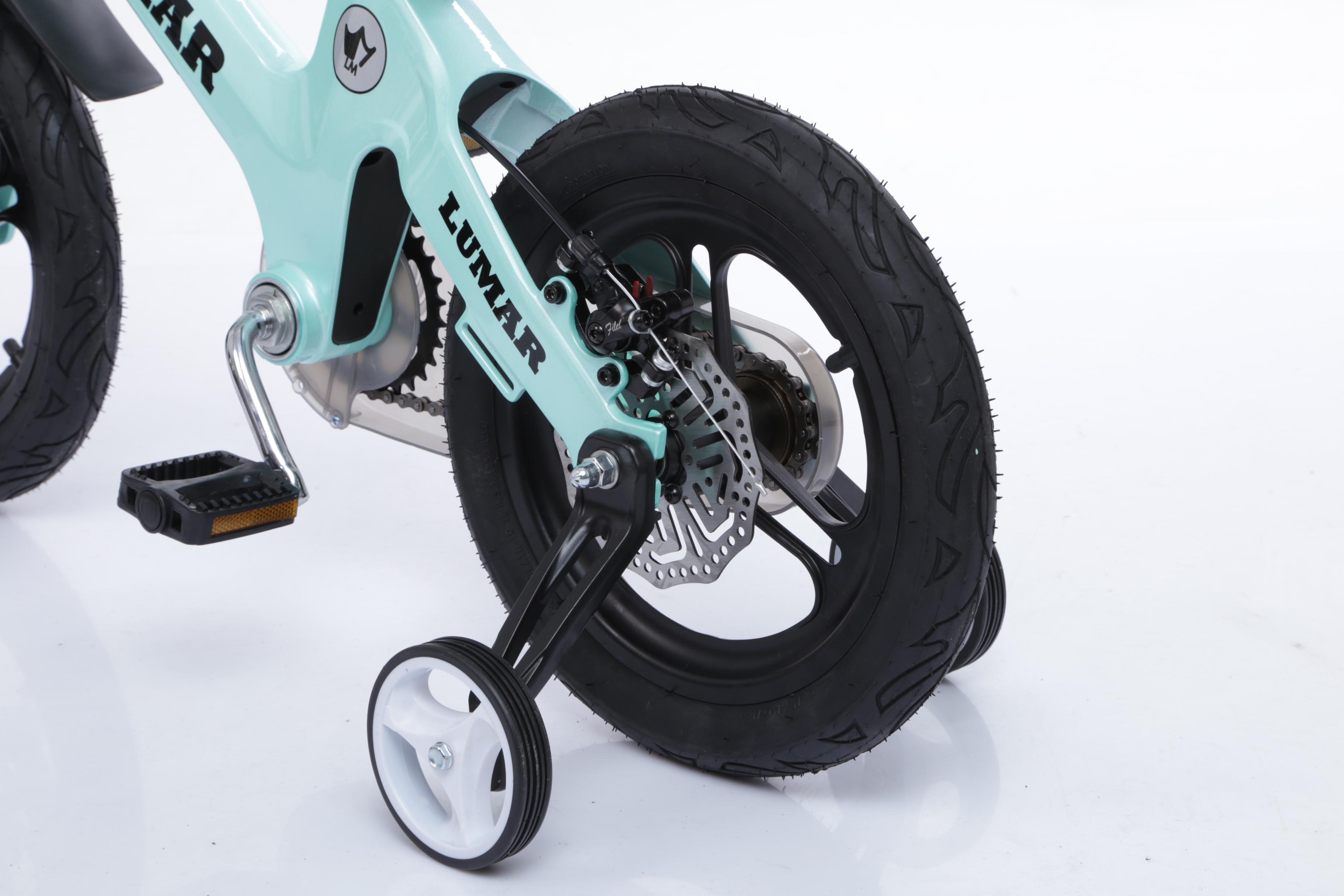 Магнієвий дитячий велосипед LUMAR 14" Бірюзовий (1404) - фото 4