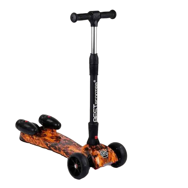 Самокат трехколесный Best Scooter Maxi 89341 с турбинами (89341_allbNM)
