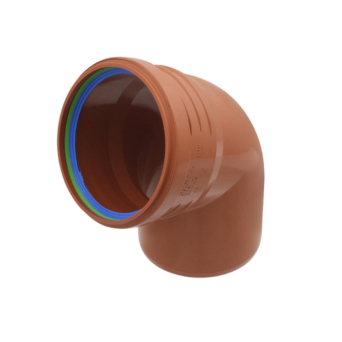 Колено канализационное ASG ESTERNO 110х67°