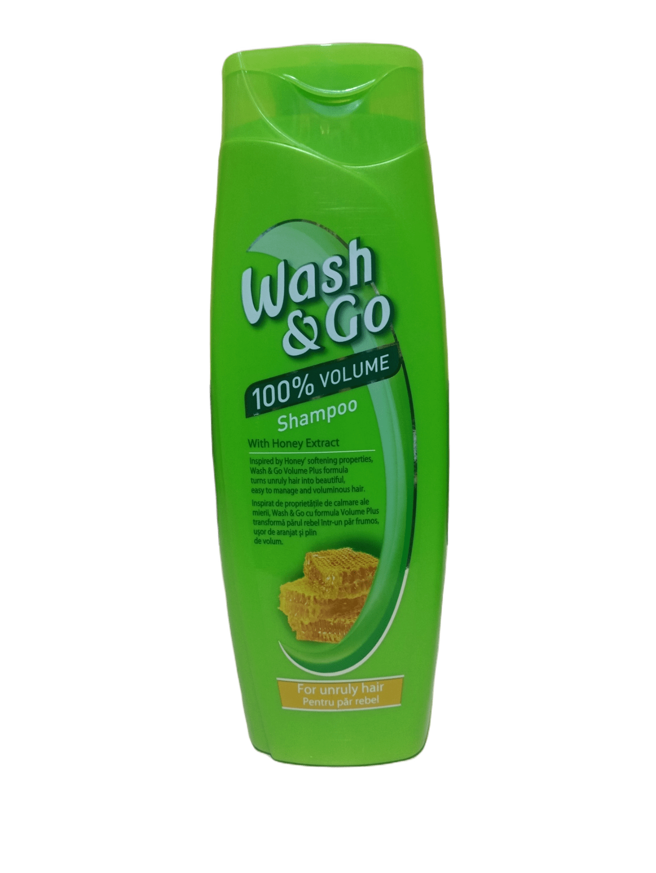 Шампунь з екстрактом меду Wash & Go для неслухняного волосся 400 мл (14038783)