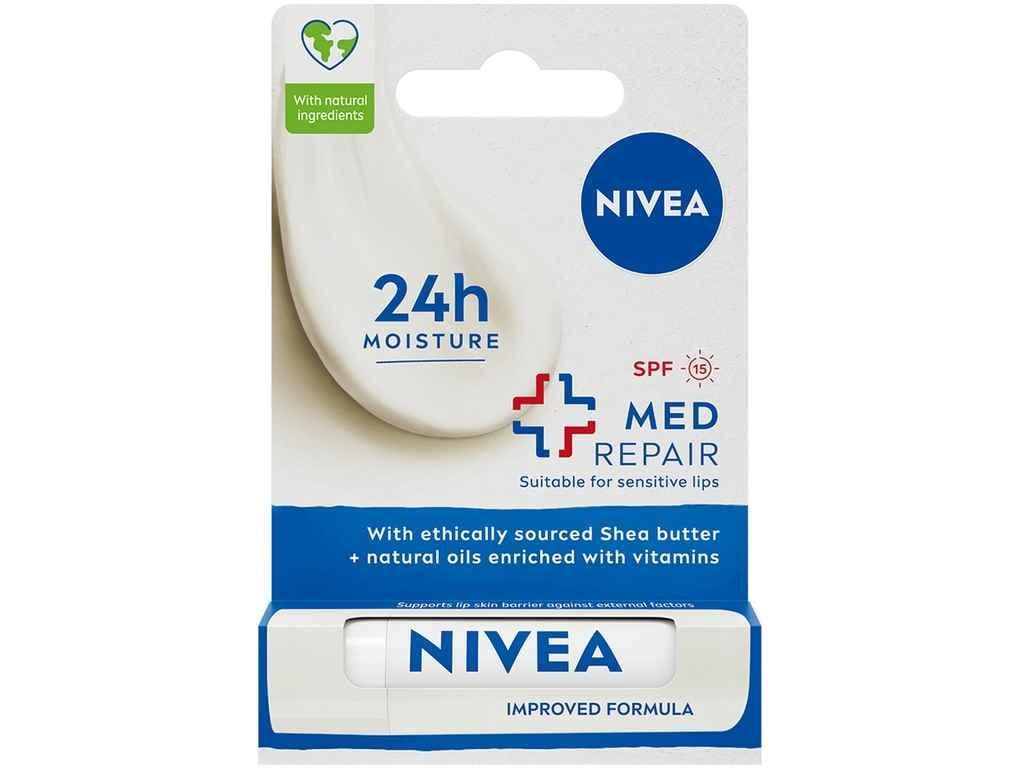 Бальзам для губ Nivea Відновлення та догляд 4,8 г (972061)