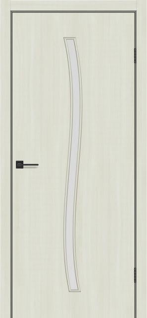 Двері міжкімнатні KFD LINE Glass-02 700х2000 мм Шимо/Ваніль (1363182327)