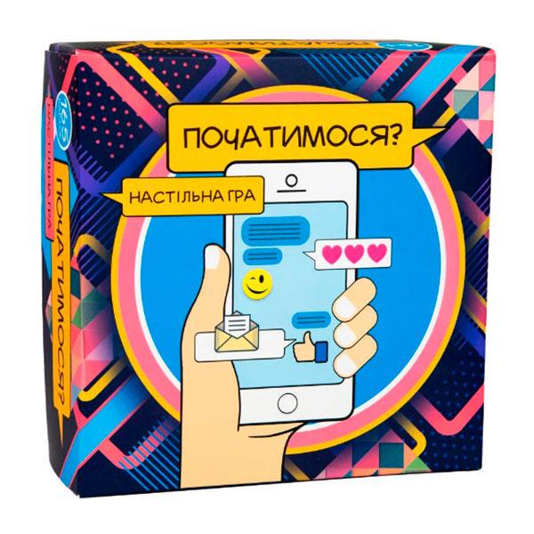 Настільна гра Strateg Початимося? романтична розважальна 30328 українською мовою (31155671)