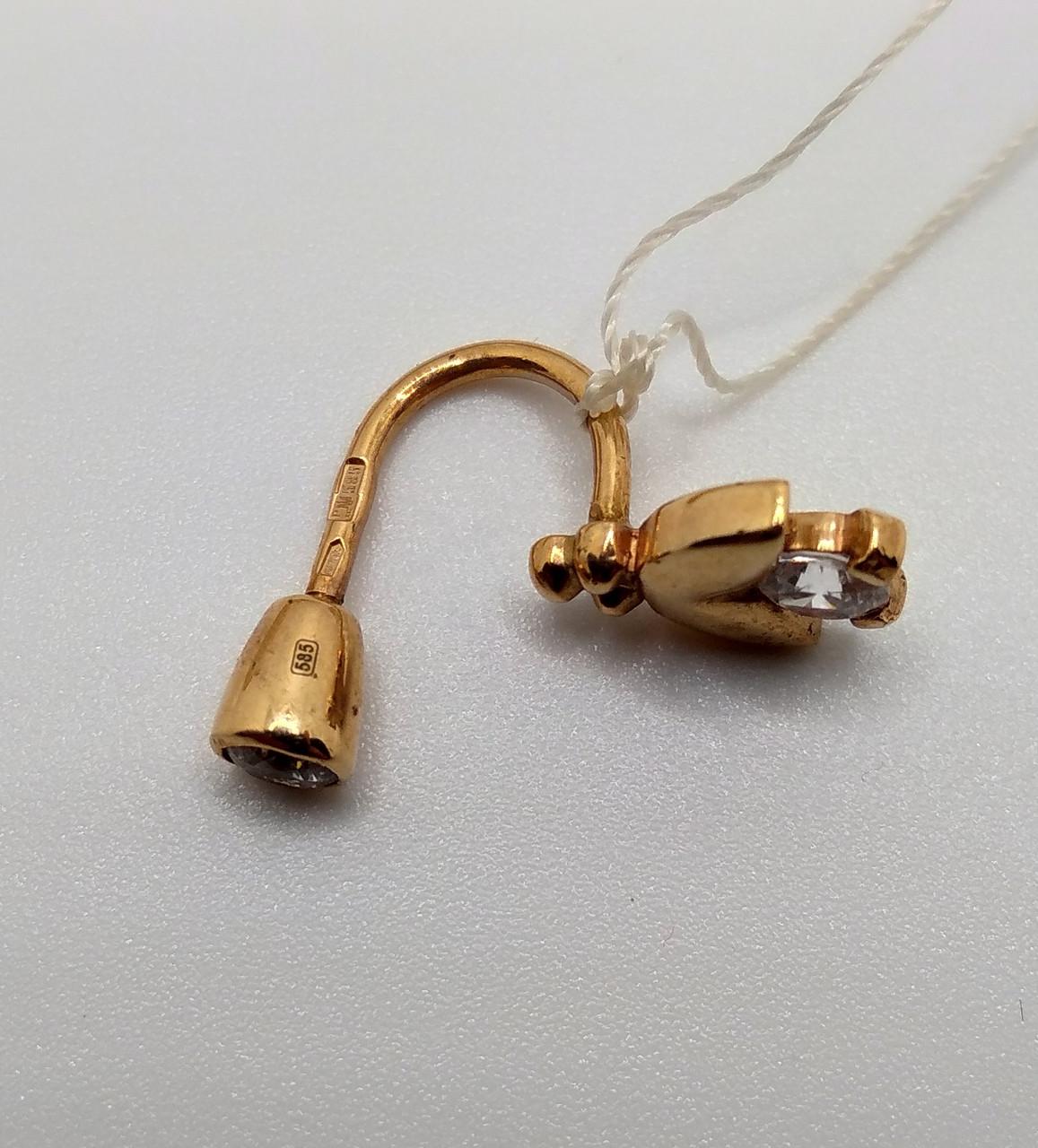 Пирсинг золото 585° 2,02 г (48001001)