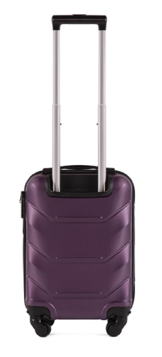 Валіза пластикова Wings 147 мікро Темно-фіолетовий (Wp00189) - фото 2 Валіза пластикова Wings 147 мікро Темно-фіолетовий (Wp00189) - фото 2