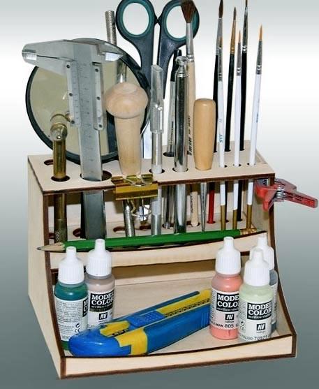 Органайзер кожевника из дерева Кандано Бланже (ОКО-002101)