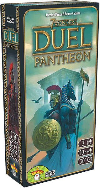 Настільна гра "7 Чудес Дуель: Пантеон 7 Wonders Duel: Pantheon" (20143)
