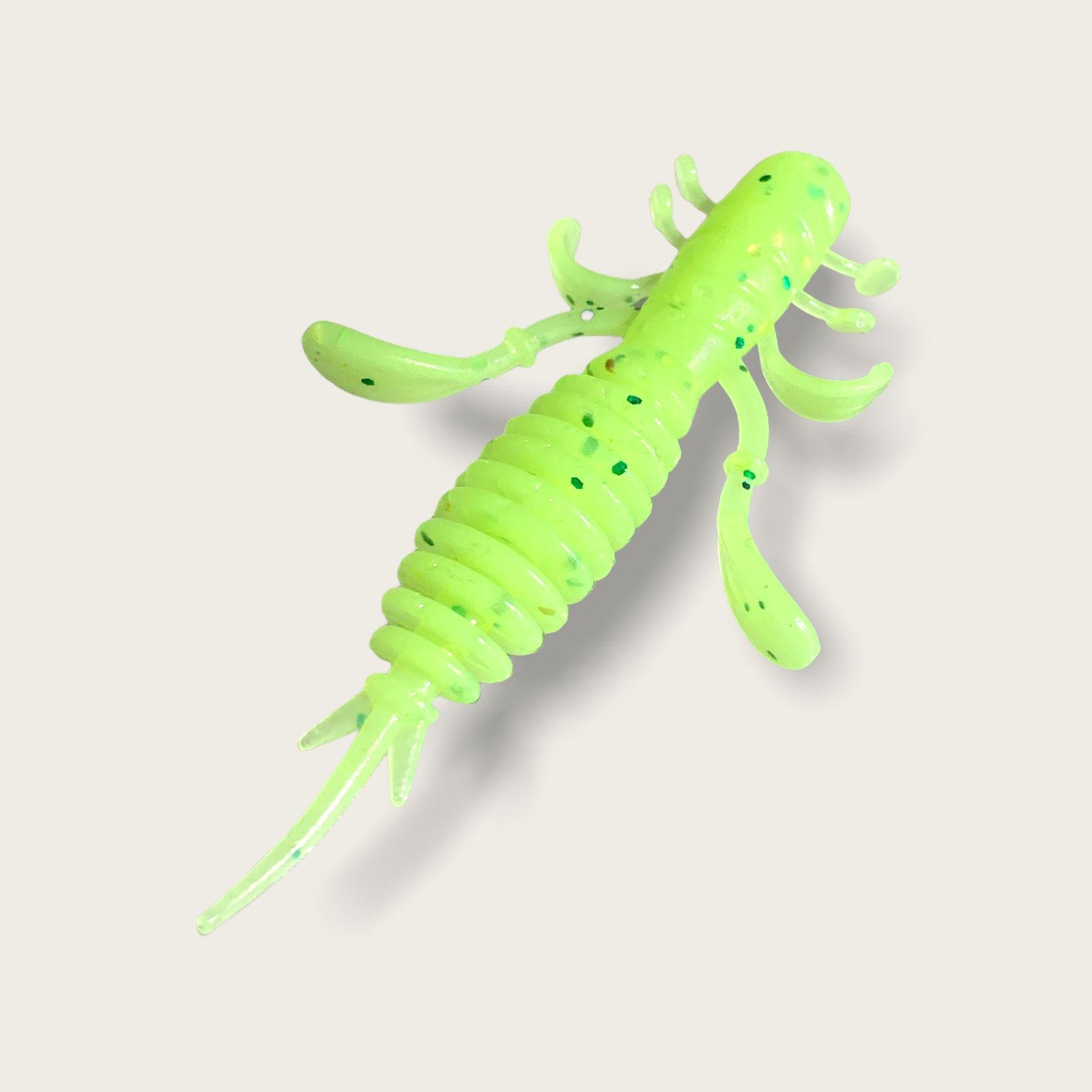 Приманки Big Baits Bouncy речная серия 1,6" 10 шт. # 114 Lime (2164114) - фото 5 Приманки Big Baits Bouncy речная серия 1,6" 10 шт. # 114 Lime (2164114) - фото 5