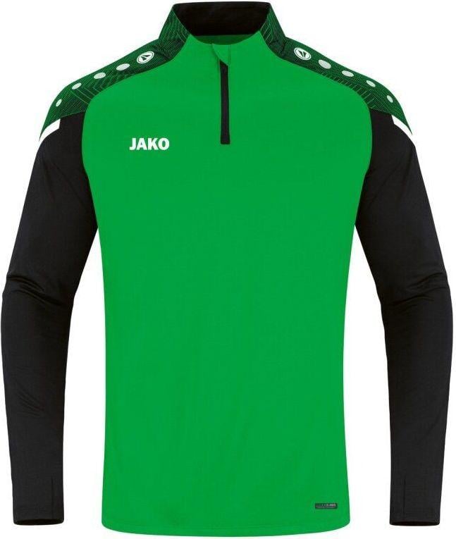 Реглан Jako Zip top PERFORMANCE 8622-221 L Зелено-чорний - фото 1