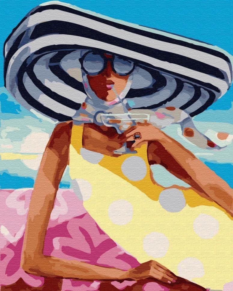 Картина по номерам Brushme Коктейль на пляже (GX29730)