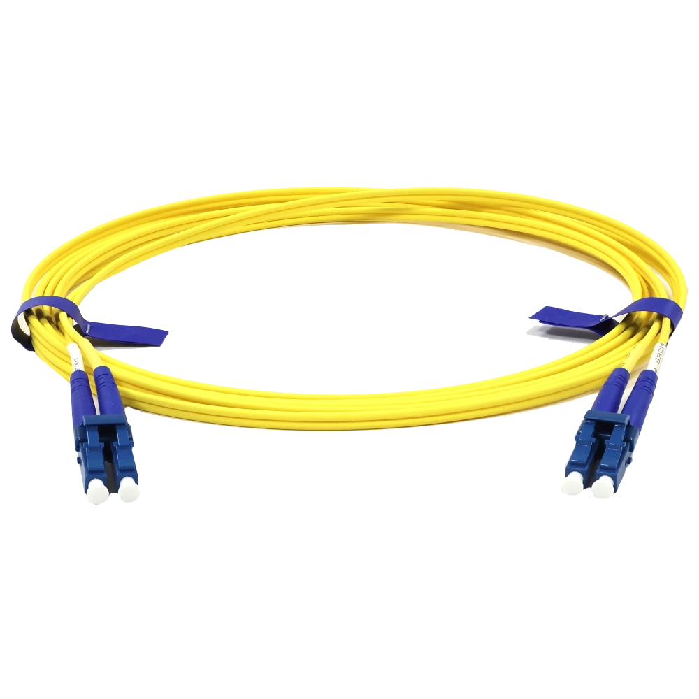 Патч-корд оптический для сетей и телеком SM LC/UPC–LC/UPC Duplex Slim LSZH 2 м 2 мм Yellow (28745455)