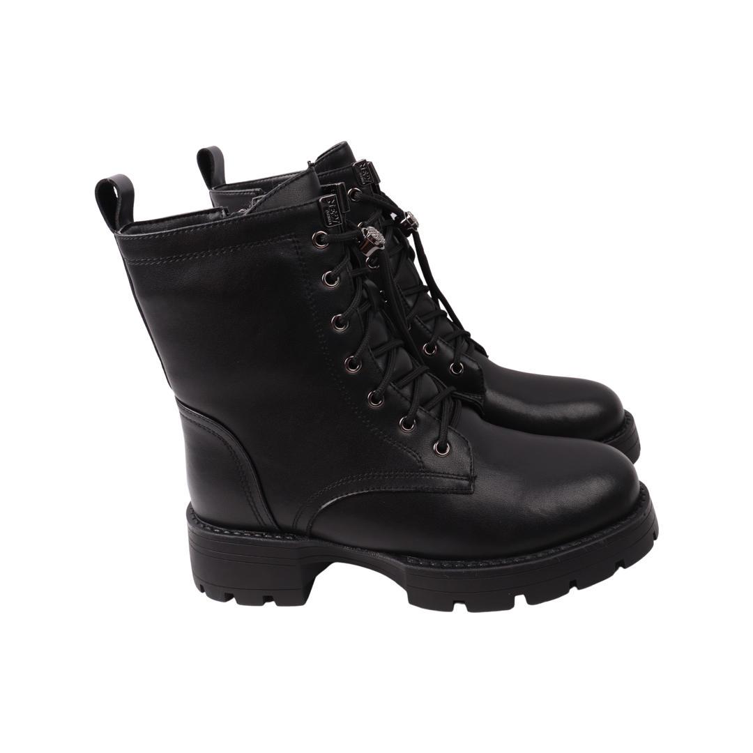 Ботинки женские Nina Mosconni из кожи р. 38 Черный (36-22ZHC)