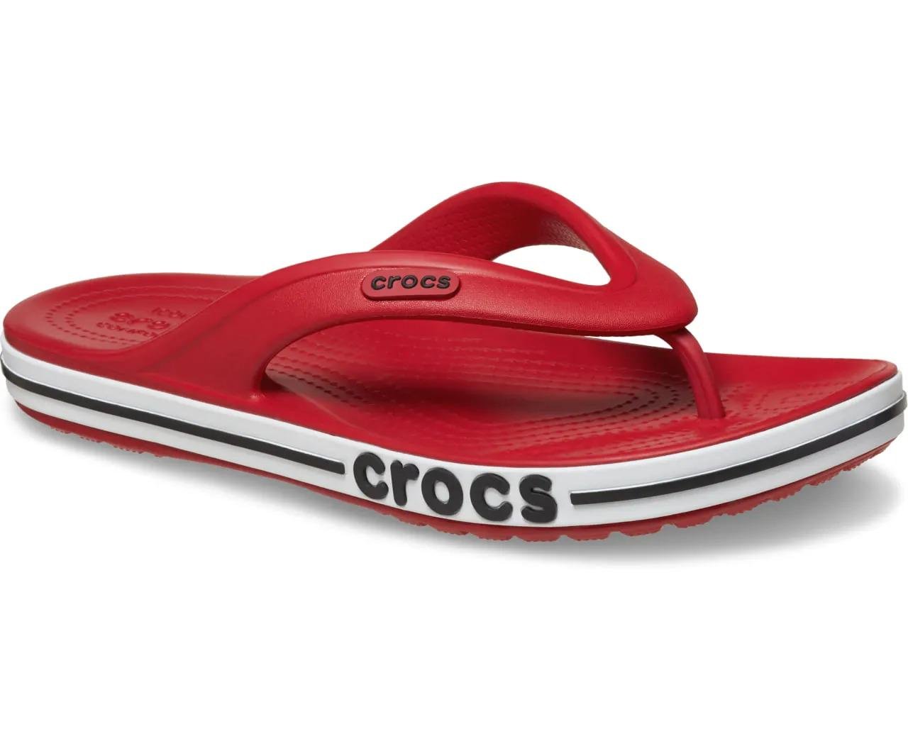 Вьетнамки Crocs Bayaband Flip M5W7 р. 37/24 см Pepper (18966326) - фото 2