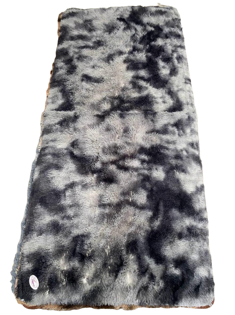 Коврик Vital-Textile Травка 90х200 см Темно-серый (KT-1)