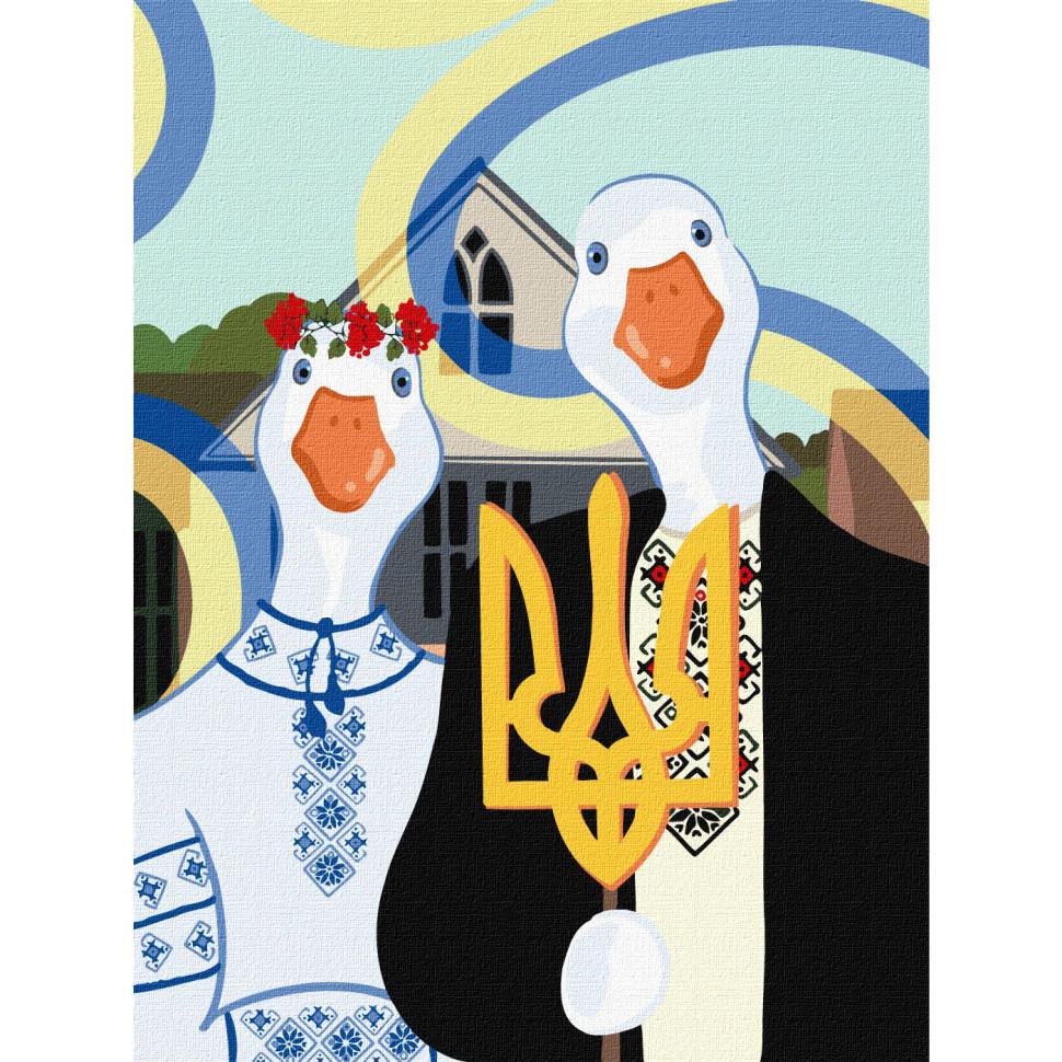 Картина по номерам Идейка Украинская готика 30x40 см (KHO4372)