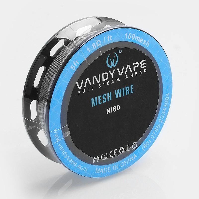 Котушка сітки Vandy Vape Mesh Wire DIY Ni80 100 mesh (bs036) - фото 2