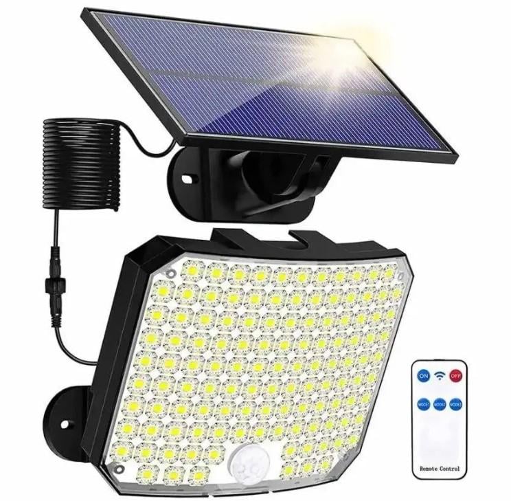 Светильник на солнечной батарее Solar wall lamp BL-104-SMD с датчиком движения