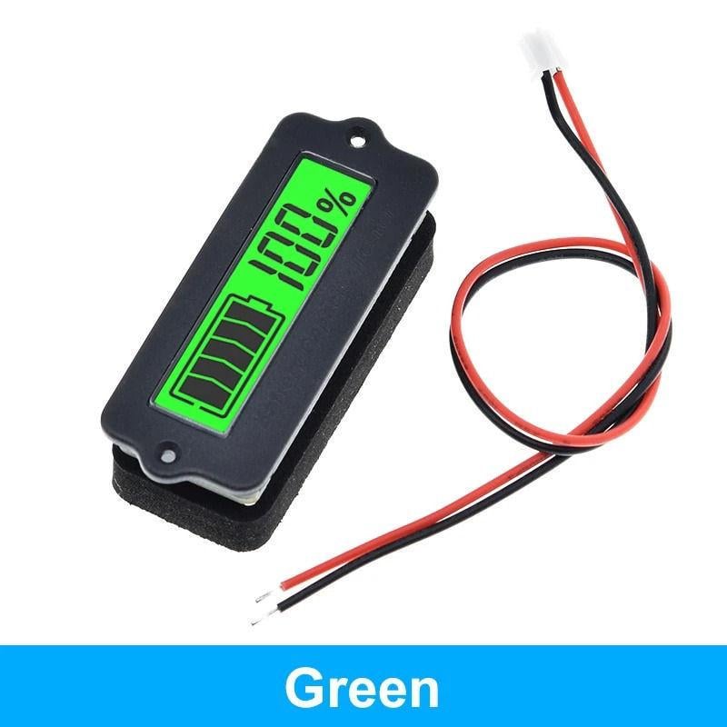 Индикатор уровня заряда аккумулятора ЖКИ 12-63в - фото 3 Индикатор уровня заряда аккумулятора ЖКИ 12-63в - фото 3