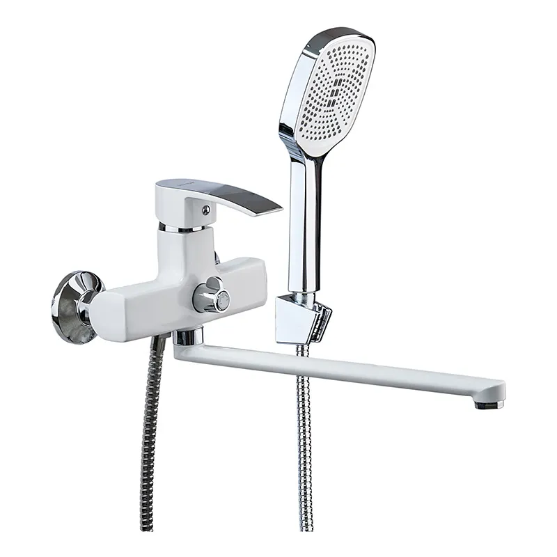 Смеситель для ванны MIXXUS Magnum 006 Euro White/Chrome (MI6202)