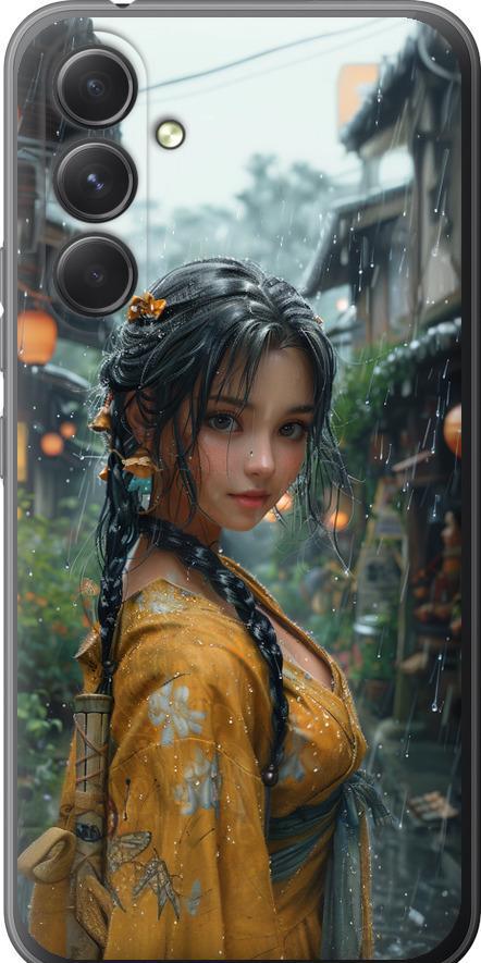 Чехол на Samsung Galaxy A54 A546E Anime-girl (6133u-2935-42517)