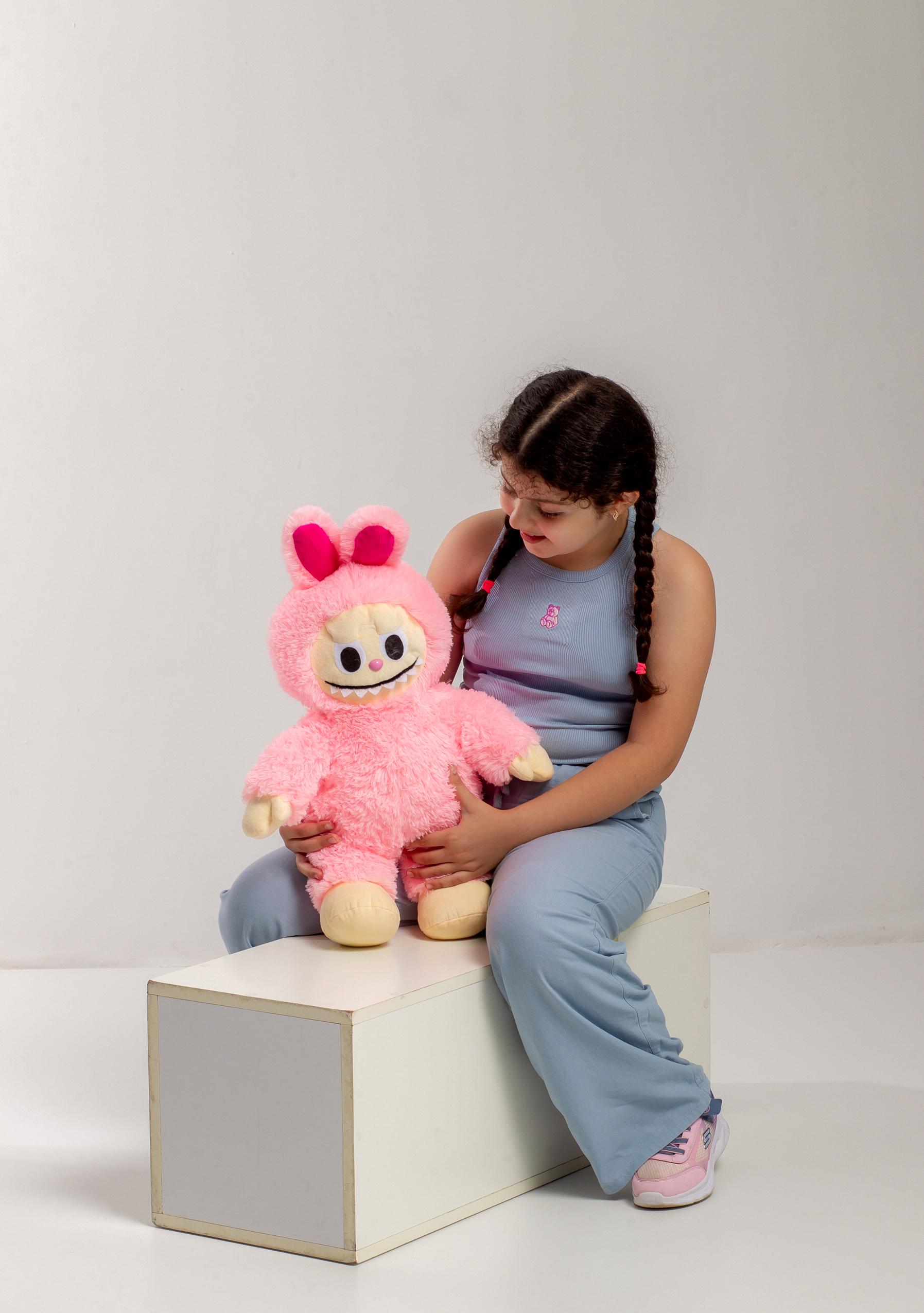 Іграшка м'яка Labubu Рожевий - фото 5