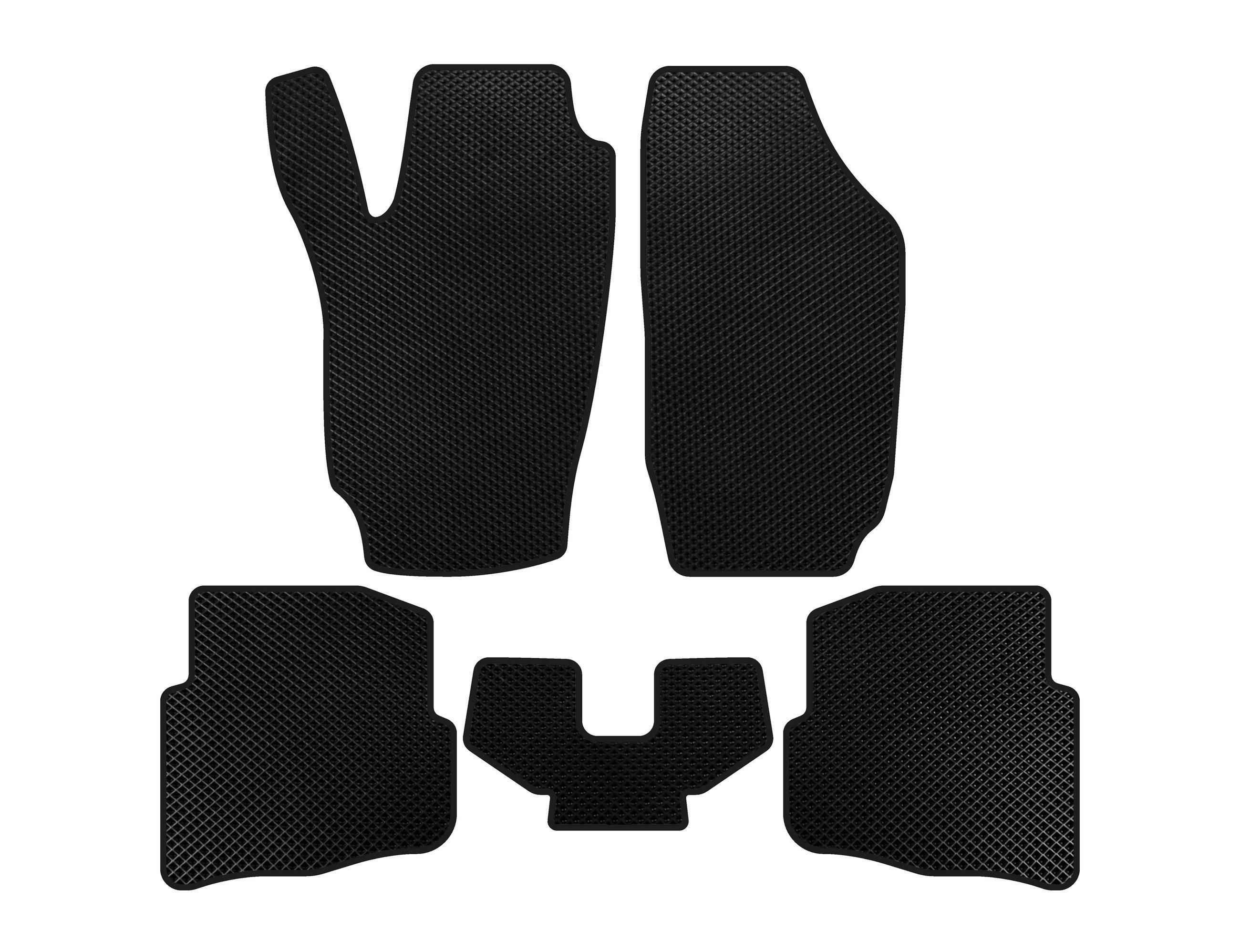 Коврики Digital Designs EVA для Seat Ibiza 2002-2009 рр. этилвинилацетат Черный