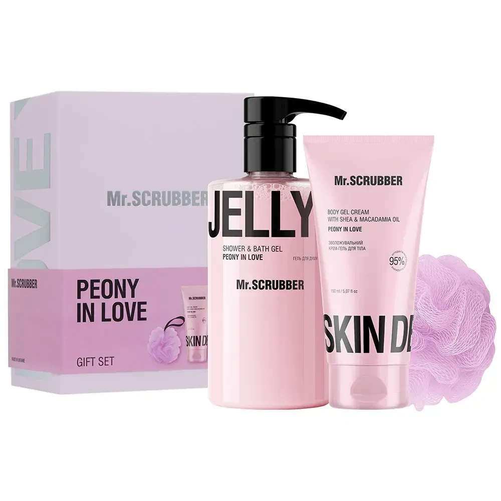 Подарунковий набір косметики для тіла Mr.SCRUBBER Peony in Love (2710441768) Подарунковий набір косметики для тіла Mr.SCRUBBER Peony in Love (2710441768)