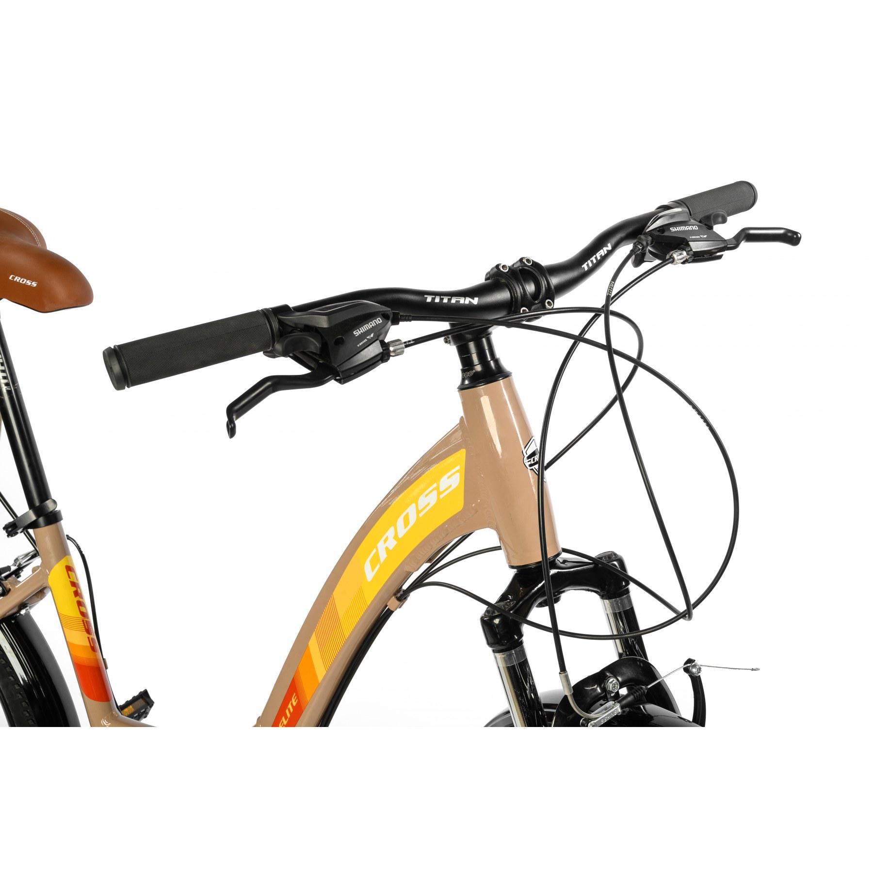 Велосипед міський алюмінієвий Titan 26 Lido Mbike 2025 21 spd жіночий швидкісний Коричневий (a910a475) - фото 2 Велосипед міський алюмінієвий Titan 26 Lido Mbike 2025 21 spd жіночий швидкісний Коричневий (a910a475) - фото 2