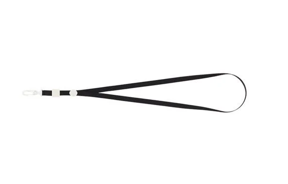 Мотузка для бейджа з карабіном Buromax Чорний (BM.5425-01)