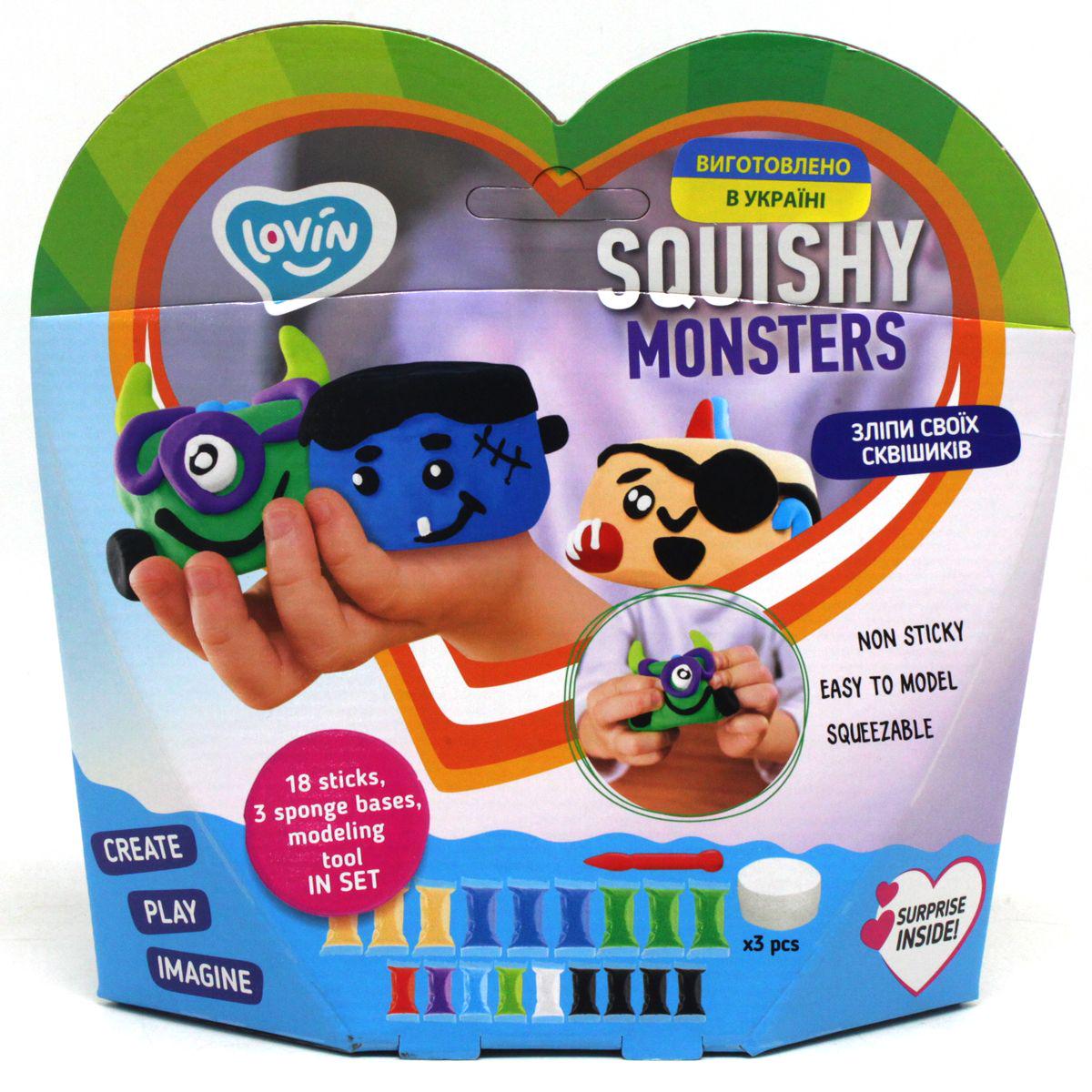Набор для лепки Squshy Monsters (192969)