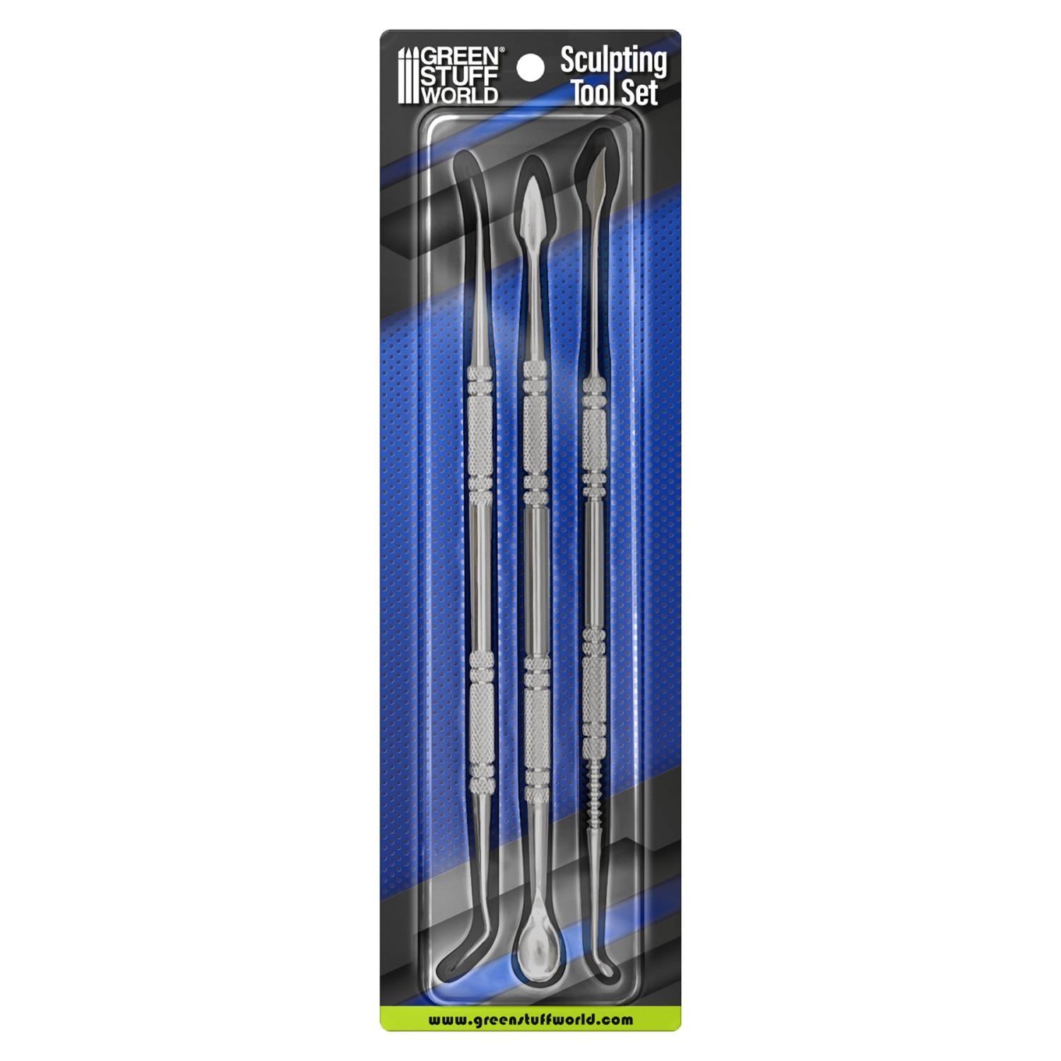 Набор инструментов Green Stuff World Sculpting Tools SETx3 (1011)